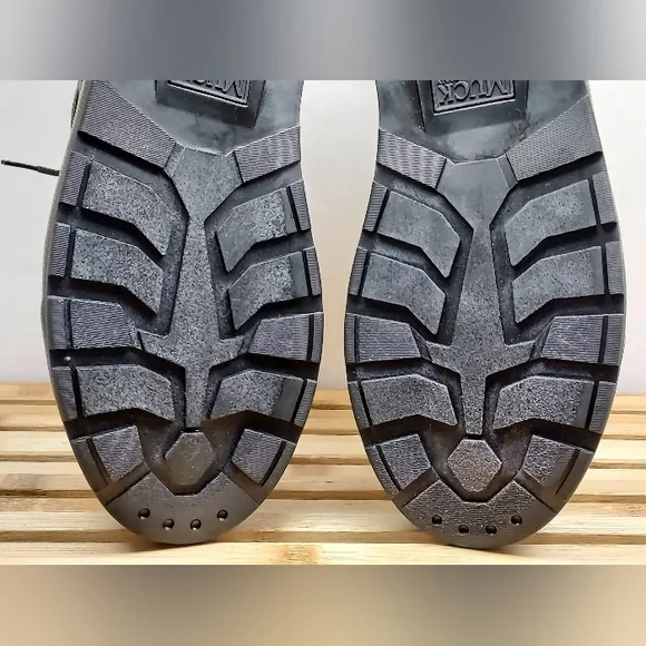 Muck Boots Mens Green Original Lace Up Waterproof Boots Size 15 - Picture 10 of 11